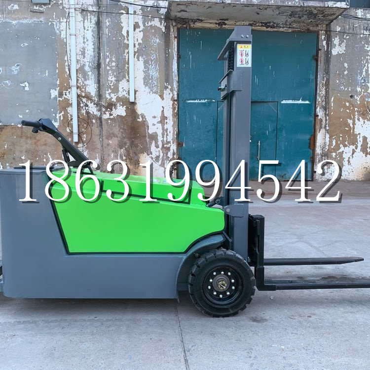 托克逊县小型电动叉车1吨2吨步行站驾式电瓶堆高充电装卸车液压升降车铲车