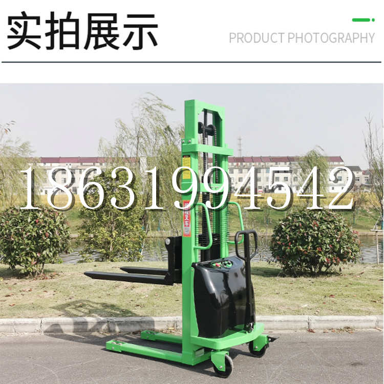 托克逊县电动叉车堆高车液压铲车电瓶1吨2吨站驾步行式小型全自动叉车